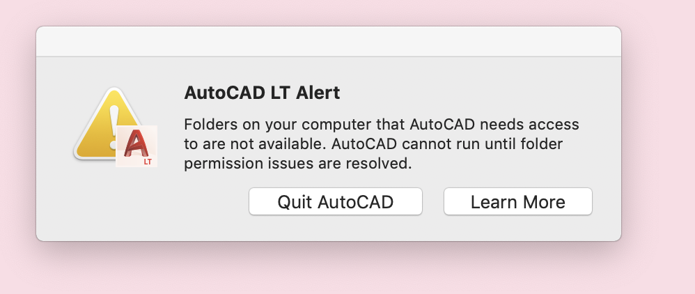 Autocad For Mac 2018 Folders Are Not Available